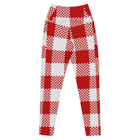 Crossover leggings with pockets