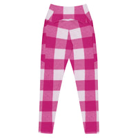 Crossover leggings with pockets