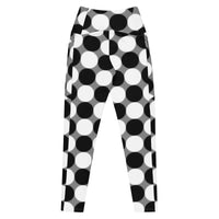 Crossover leggings with pockets