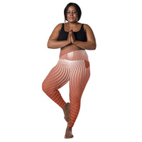 Crossover leggings with pockets