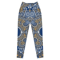 Crossover leggings with pockets