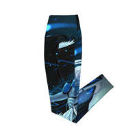Crossover leggings with pockets