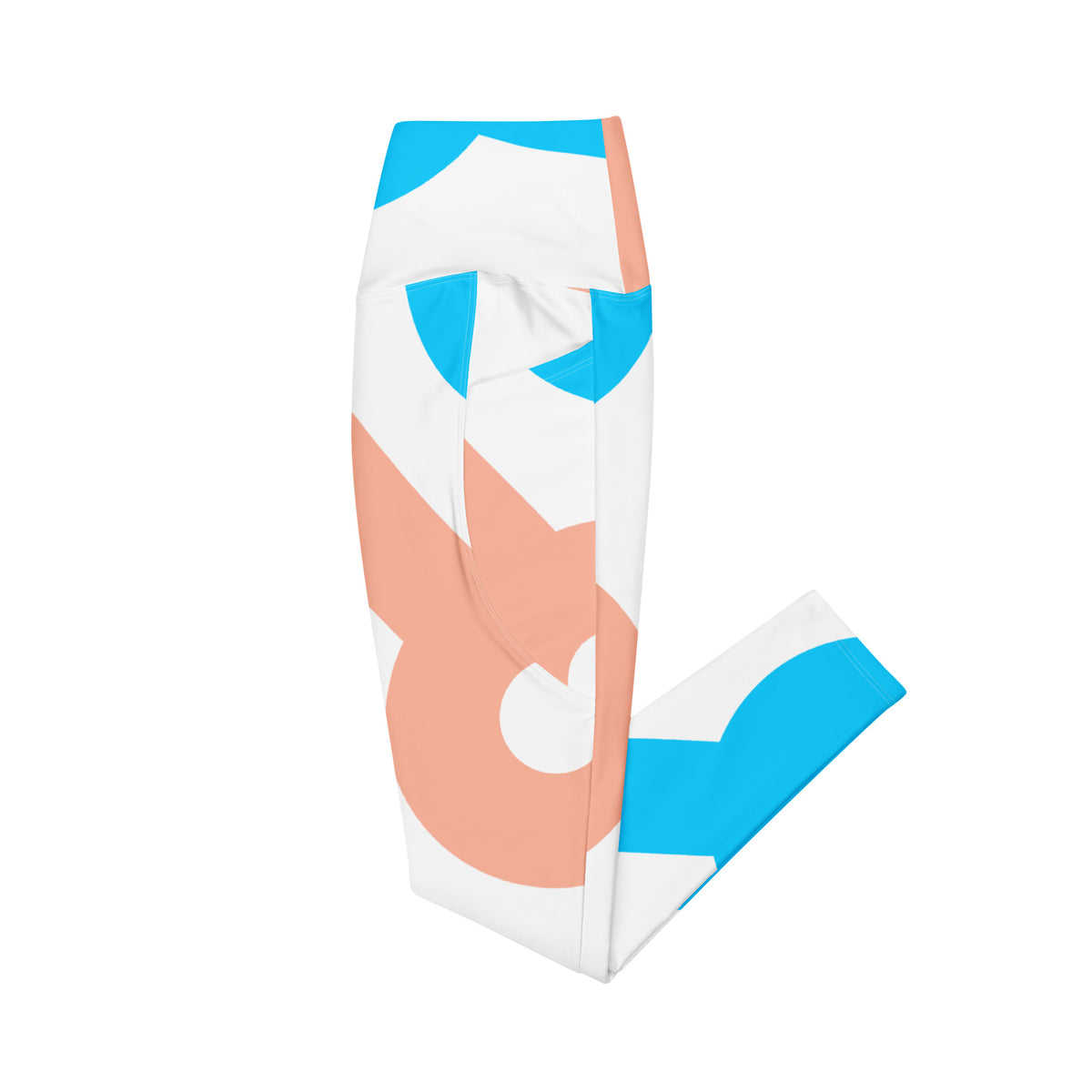Crossover leggings with pockets