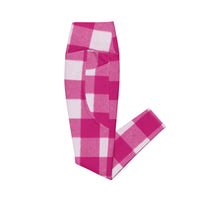 Crossover leggings with pockets