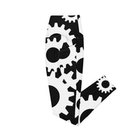 Crossover leggings with pockets