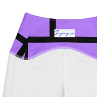 Crossover leggings with pockets