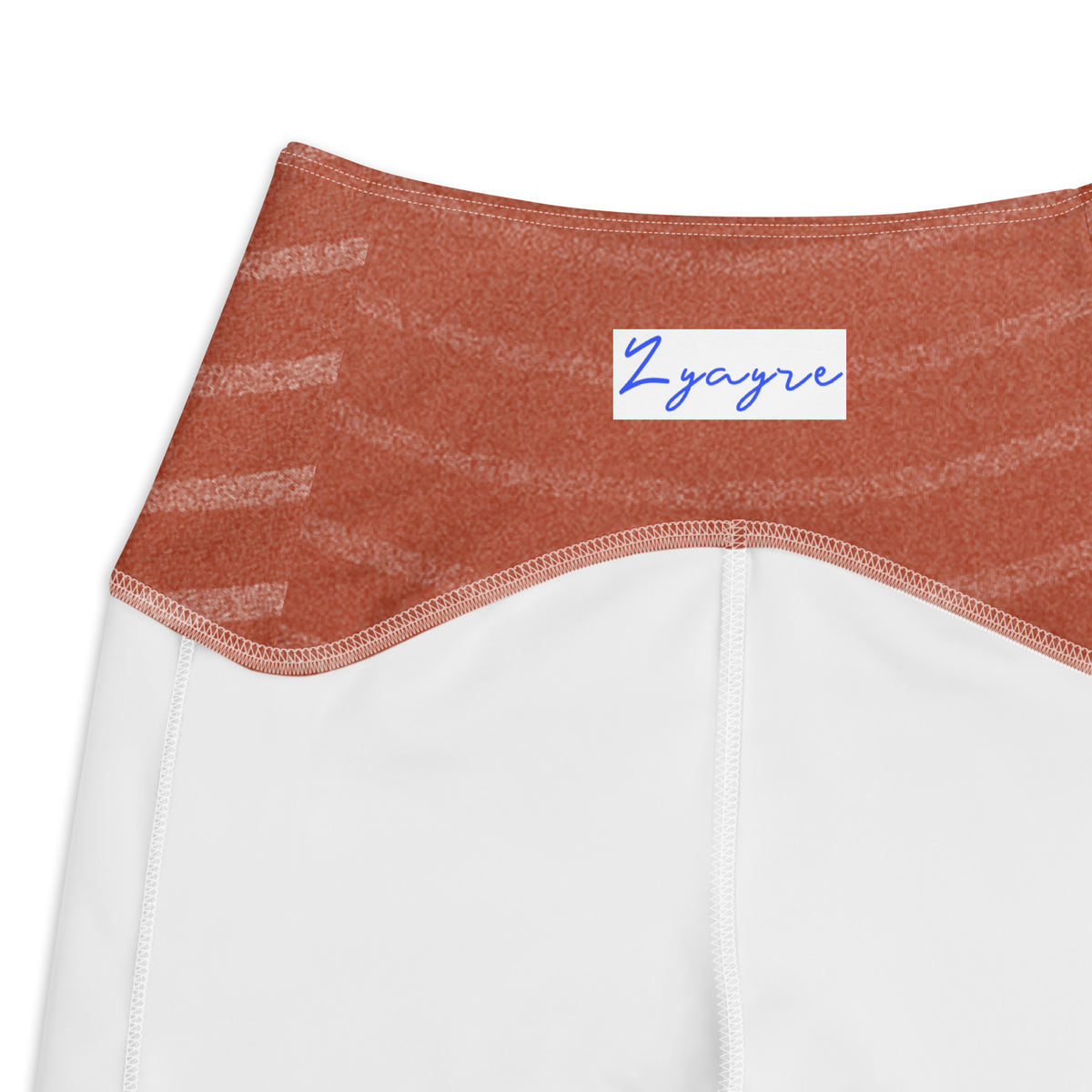 Crossover leggings with pockets