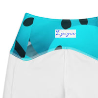 Crossover leggings with pockets