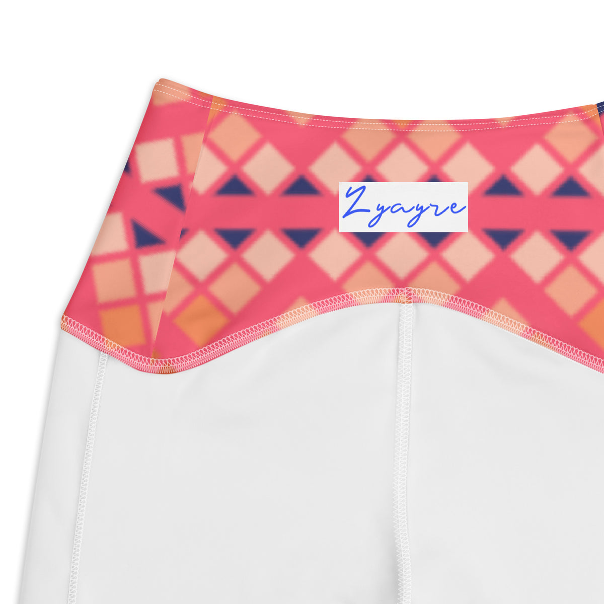 Crossover leggings with pockets