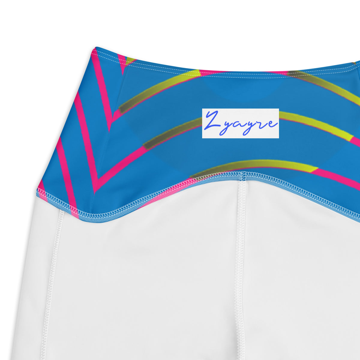 Crossover leggings with pockets