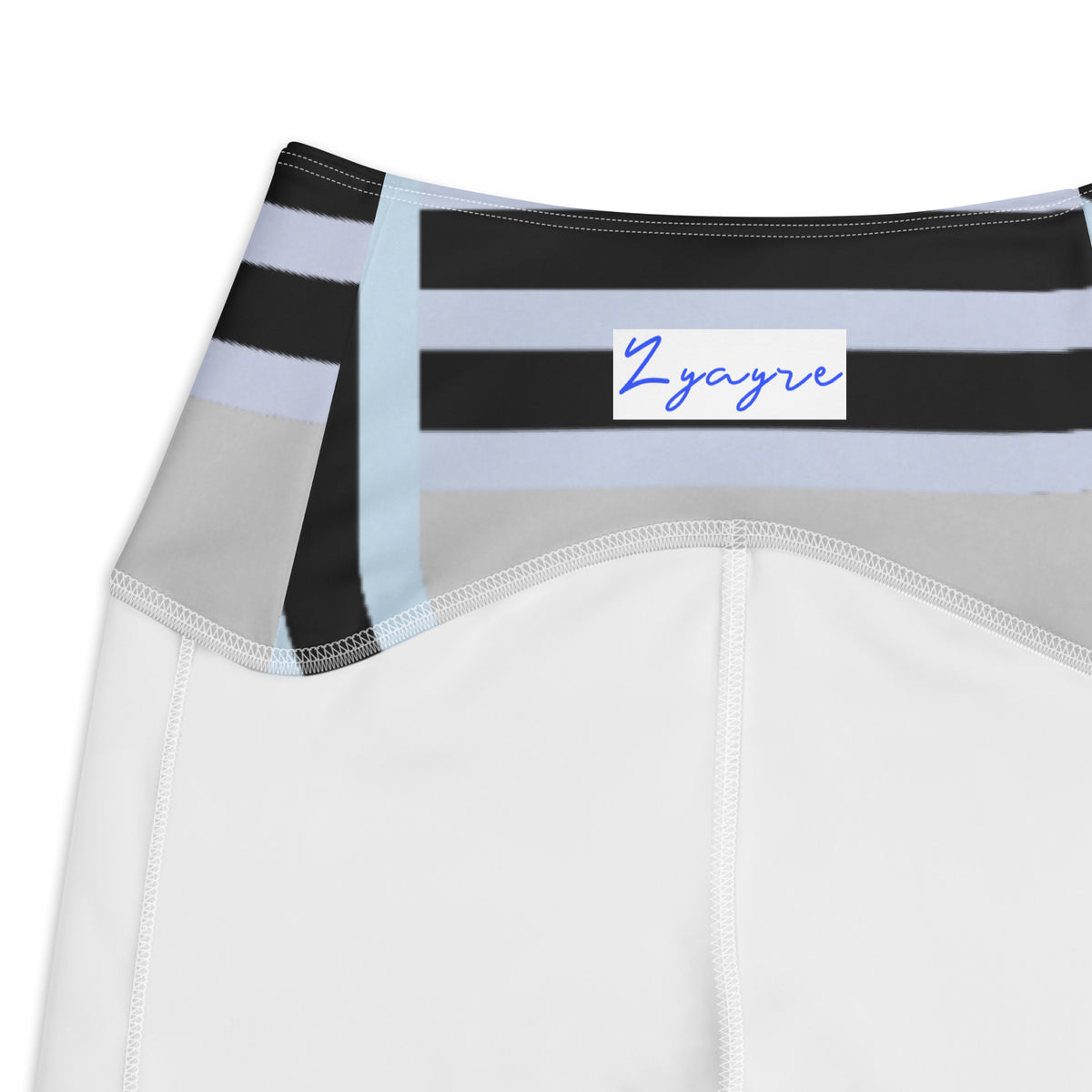 Crossover leggings with pockets