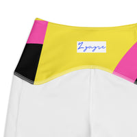 Crossover leggings with pockets