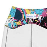 Crossover leggings with pockets