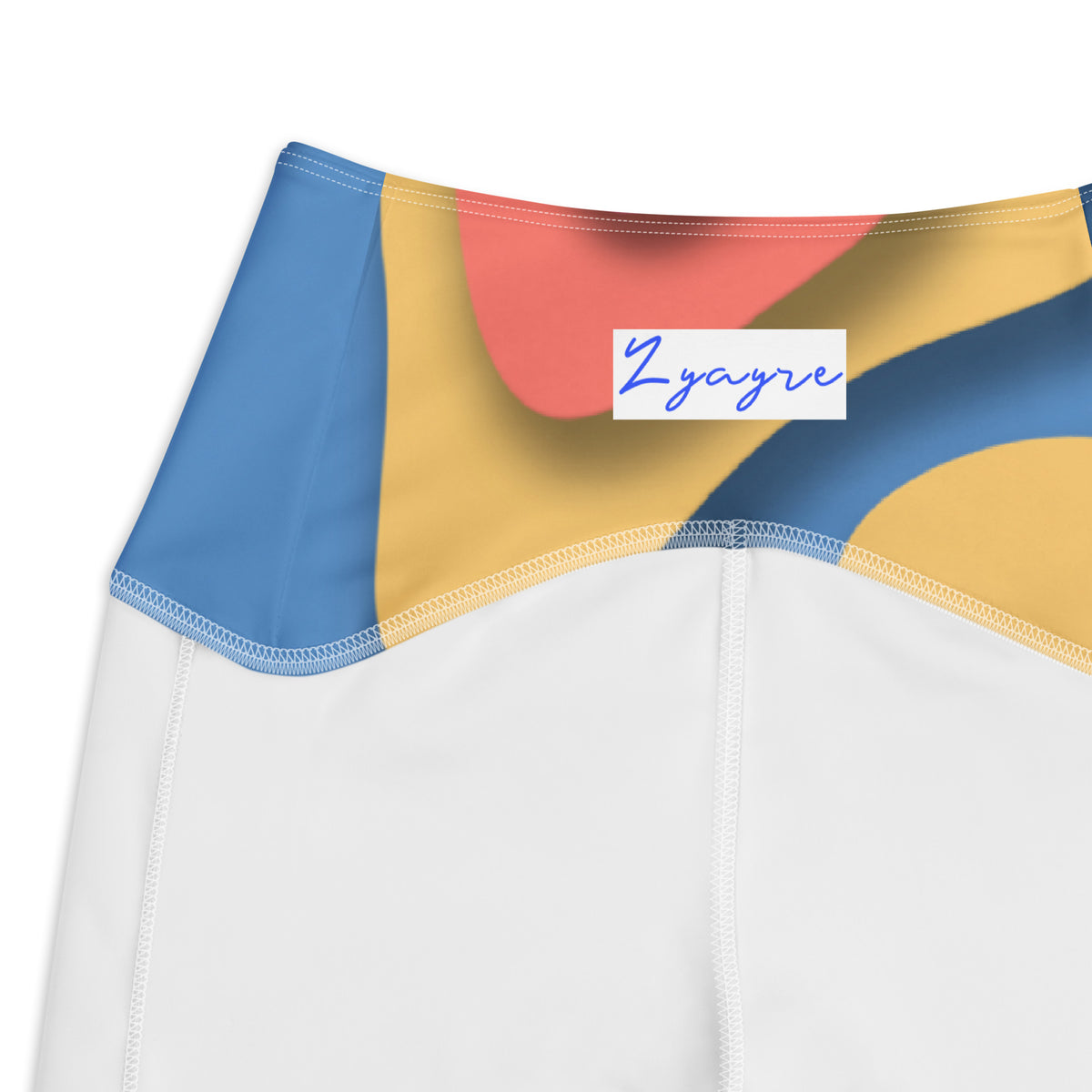 Crossover leggings with pockets