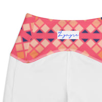 Crossover leggings with pockets