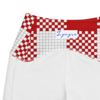 Crossover leggings with pockets