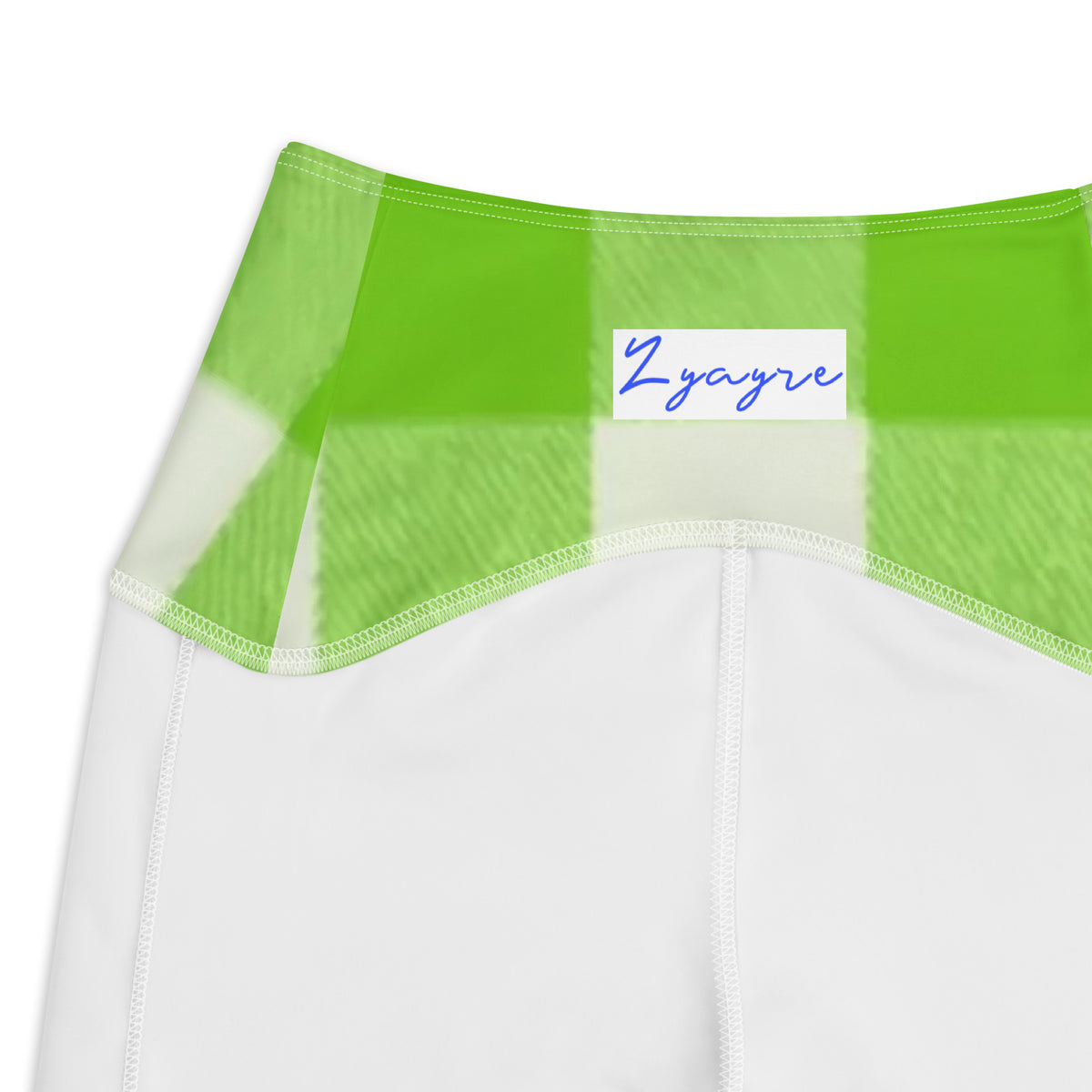 Crossover leggings with pockets