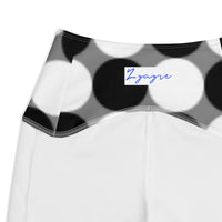 Crossover leggings with pockets