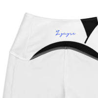 Crossover leggings with pockets