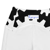 Crossover leggings with pockets