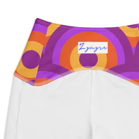 Crossover leggings with pockets