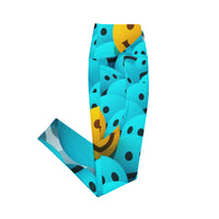 Crossover leggings with pockets