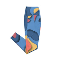 Crossover leggings with pockets