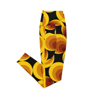 Crossover leggings with pockets