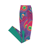 Crossover leggings with pockets