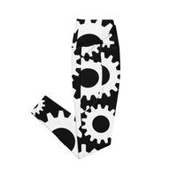 Crossover leggings with pockets