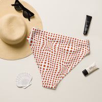 High-waisted bikini bottom