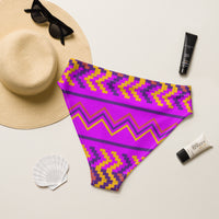 High-waisted bikini bottom