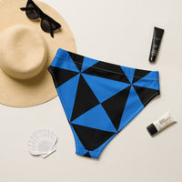 High-waisted bikini bottom