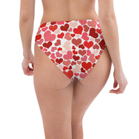 High-waisted bikini bottom