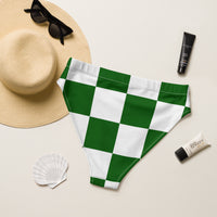 High-waisted bikini bottom