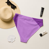 High-waisted bikini bottom