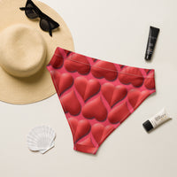 High-waisted bikini bottom