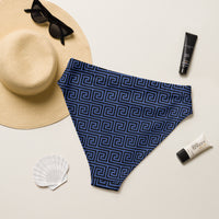 High-waisted bikini bottom