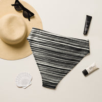 High-waisted bikini bottom