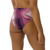 High-waisted bikini bottom
