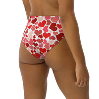 High-waisted bikini bottom