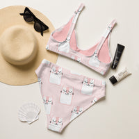 High-waisted bikini