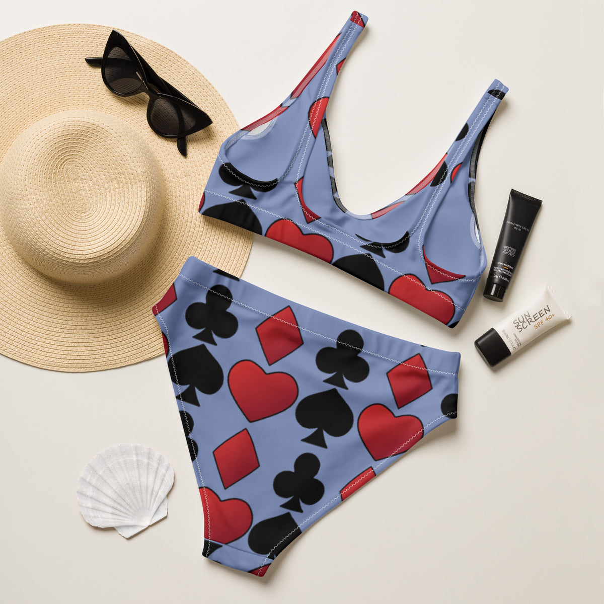 High-waisted bikini