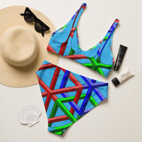 High-waisted bikini