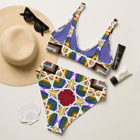 High-waisted bikini