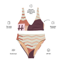High-waisted bikini