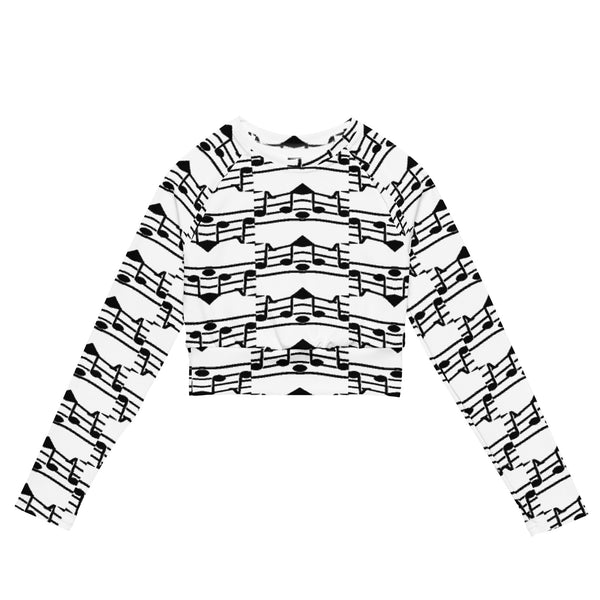 LONG SLEEVE CROP TOP