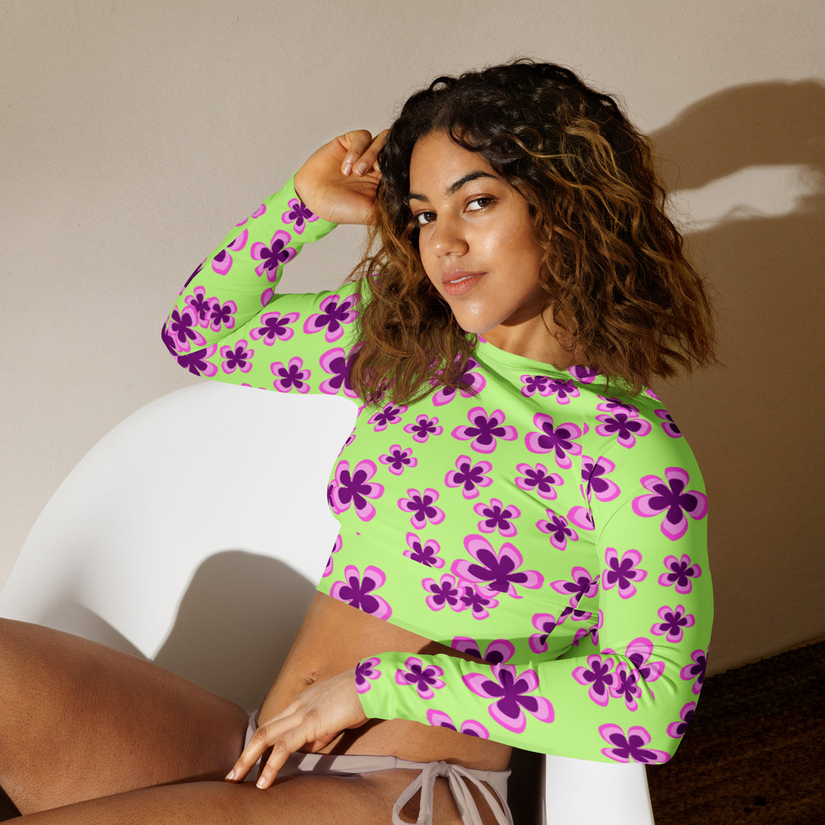 Long Sleeve Crop Top