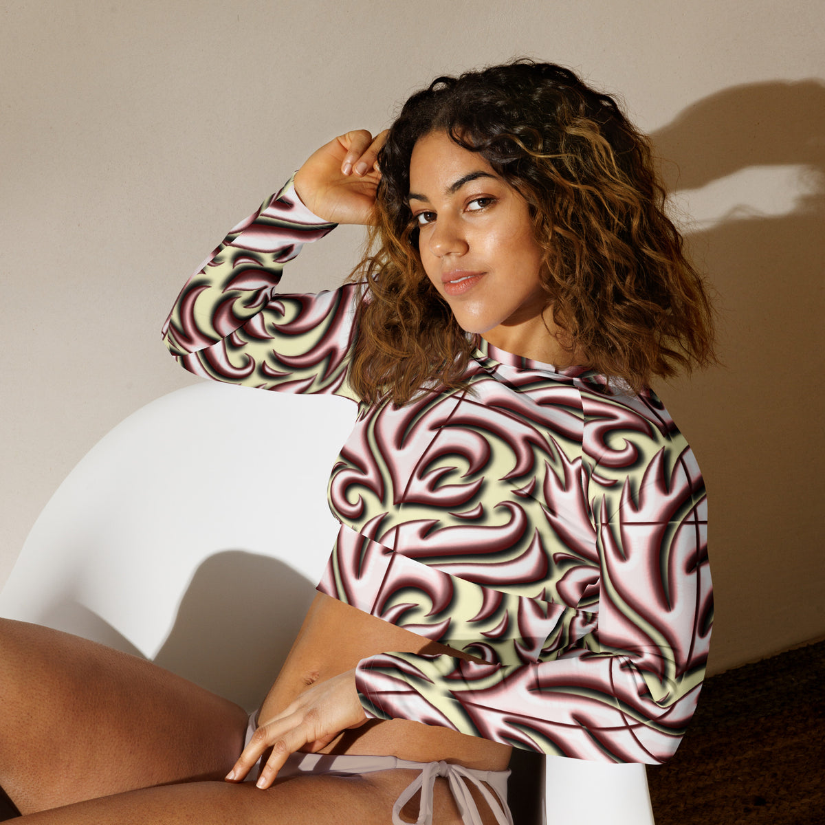 Long Sleeve Crop Top