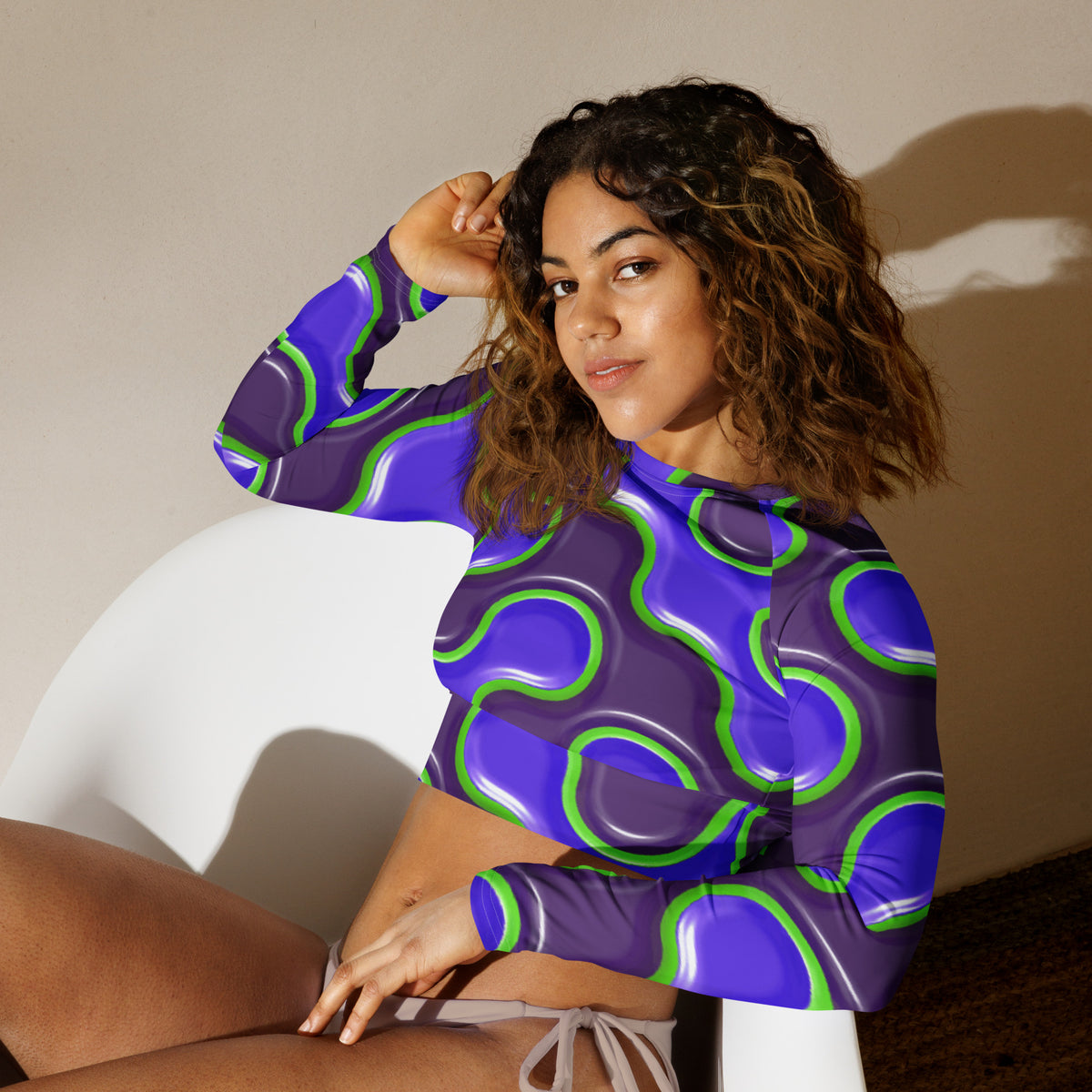 Long Sleeve Crop Top